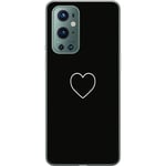 OnePlus 9 Pro Gjennomsiktig Telefondeksel Hjärta