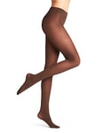 FALKE Women's Pure Matt 50 DEN W TI Semi-Opaque Plain 1 Pair Tights, Brown (Brenda 5179) new - eco-friendly, S-M