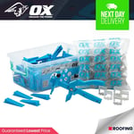 OX Tools OX-P161812 2x13mm Pro Tile Level System Wedge & Spacer Set 201pc