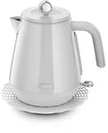 Delonghi Eclettica Whimsical White Kettle