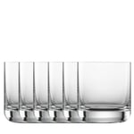 Schott Zwiesel Lot de 6 verres à whisky simples - Verres droits pour whisky - Verres en cristal Tritan lavables au lave-vaisselle - Fabriqués en Allemagne (n° d'article 123664)