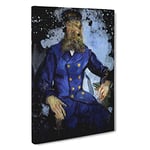 Vincent Van Gogh The Postman Joseph Roulin Canvas Print for Living Room Bedroom Home Office Décor, Wall Art Picture Ready to Hang, 30 x 20 Inch (76 x 50 cm)