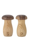 Bloomingville Rahim Salt & Pepper Shaker Set Brun