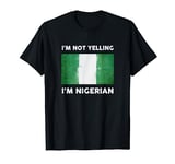 Funny Nigerian Flag T-Shirt | Nigeria T-Shirt