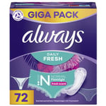 Always always Protège-slip Daily Fresh Flexistyle Normal, Gigapack