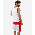 Givova Power Tenue de Basket Homme, Multicolore (Bianco/Rosso), M