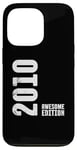 Coque pour iPhone 13 Pro 15 Years 15th Birthday Old Man Woman 2010