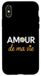 iPhone X/XS Amour de ma Vie Love of My Life French Heart Case