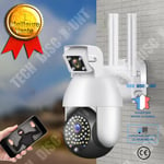 TD® WIFI HD caméra binoculaire intelligente surveillance caméra dôme extérieur étanche caméra de surveillance sans fil