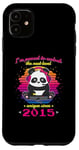 Coque pour iPhone 11 Né en 2015 Anniversaire Fun Panda Gaming Unlock The Next Level