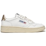 Baskets Autry  Medalist Low W - White/Gold