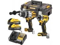 Batterikombinationssats DCD1007 + DCF860, 18V, 2x5,0Ah POWERSTACK, DEWALT [DCK2200H2T-QW]