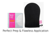 NIP+FAB Luxury Tanning Mitt + Tanning Glycolic Polish Pads - Fake Tan 50% OFF !