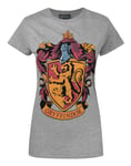 Harry Potter Gryffindor House Crest Womens Large Short Sleeved T-Shirt