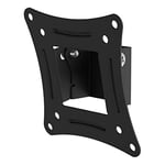 Swift Mount Steel Tilting TV Wall Mount for TVs up to 25" in Black