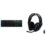 Logitech G915 LIGHTSPEED Wireless Mechanical Gaming Keyboard - Black & 33 LIGHTSPEED Wireless Gaming Headset - Black