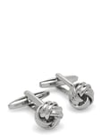 Lindbergh Black Cufflinks Silver