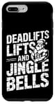 iPhone 7 Plus/8 Plus Funny Deadlifts and Jingle Bells Santa Claus Gym Fitness Pun Case