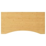 Bordplade til skrivebord 100x50x4 cm bambus