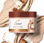 Dove Scrub Brown Sugar & Coconut Butter For Silky Smooth Skin Body Scrub 10.5fl