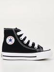 Converse Infant Unisex Hi Top Trainers - Black