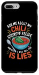 Coque pour iPhone 7 Plus/8 Plus Demandez-moi sur ma recette de cuisson au chili et tout ce que je vais vous dire