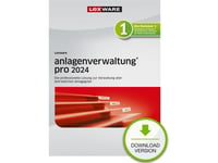 Lexware Anlagenverwaltung Pro 2024 - Abonnementslisens (1 År) - 3 Lisenser - Nedlasting - Win - Tysk