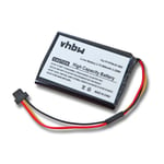 vhbw batterie compatible avec TomTom Route XL système de navigation GPS (900mAh, 3,7V, Li-ion)