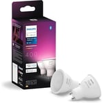 Philips Hue Ljuskälla GU10 WCA 4.2W 2-pack