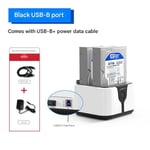 Blue Dual Bay USB 3.0 Offline Copy Station for 2.5 and 3.5 Inch SATA Hard Drives 25x22cm Storage Enclosure