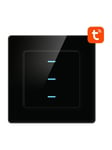 Avatto Smart Light Switch WiFi N-TS10-B3 3 Way TUYA (black)