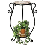 Dandibo - Tabouret Porte-Fleurs Merano Mosaïque 12019 Porte Fleurs H-61cm Tabouret Porte-Plantes