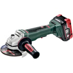 Vinkelslip 18v metabo - Wpb 18 ltx bl 125 quick med batteri