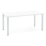 Bureau Design "Office" 160cm Blanc