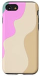 iPhone SE (2020) / 7 / 8 Pastel Waves Pastel Colours Graphic Design Modern Art Case