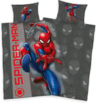 Marvel SpiderMan Webhead Single Duvet Cover Reversible Bedding Set Red Blue