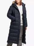 Superdry Faux Fur Hooded Longline Puffer Coat