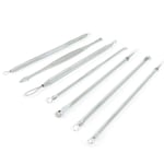 Blackhead Remover Tool Pimple Spot Acne Extractor Kit Popper 7 Piece Set In Case