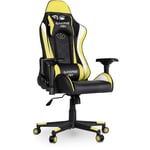 Chaise gaming fauteuil de bureau, chaise gamer ergonomique pour ordinateur ou office, fauteuil de jeu avec accoudoirs 4D, dossier inclinable et 2