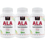 3-pack ALA Alpha Lipoic Acid 600 mg - 3 x 60 kapsler