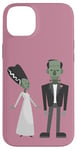 iPhone 14 Plus happy valentines bride frankenstein monster creepy spooky Case