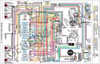 Original Parts Group OPG-CH31925 elschema, Chevelle & El Camino 1967, 11x17"