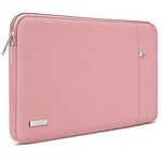 TECOOL 14 Pouces Housse Ordinateur PC Portable pour 14" HP EliteBook probook Dell Lenovo thinkpad Acer Chromebook, MacBook Air 15 M3 M2 2024-2023, Protection Pochette Ordinateur Étanche 14,Rosa