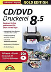 Markt & Technik 80539 8.5 CD/DVD Imprimante avec papier version complète, 1 licence logiciel multimédia Windows E