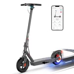 SISIGAD Trottinette Électrique Adulte 10 Pouces Trottinette Électrique avec App, Batterie 36V 10.4AH Scooter Électrique Pliable avec Moteur 350W Vitesse Maxi 25km/h, avec Double Frein