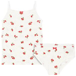 Konges Sløjd GOTS Minnie Underwear Gots Rose Red Underkläder Set Rose Red | Vit | 7-8 years