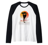 Bruce Lee Sunset High Kick Signature Vintage Raglan Baseball Tee