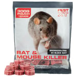 Pest Xt Rat & Mouse Poison Block Bait All Stations Rodent Control Mice Killer