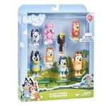 8 Figurines Bluey