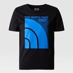 The North Face Boys' Graphic T-Shirt TNF BLACK/OPTIC BLUE (854X OGF)